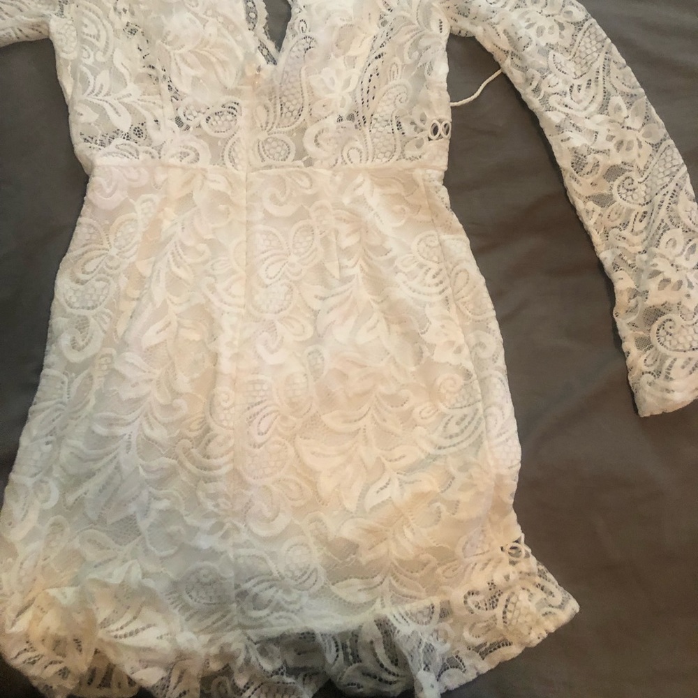 White dress